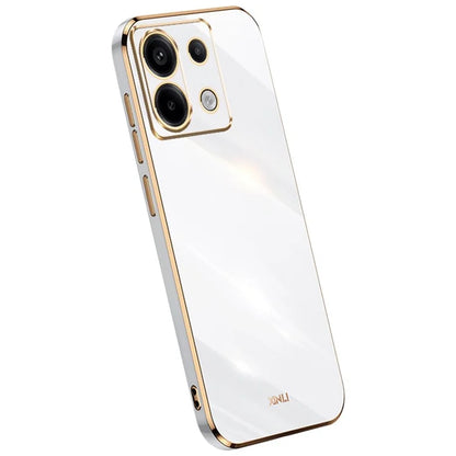 XINLI For Xiaomi Redmi Note 13 Pro 5G / Poco X6 5G Back Case Electroplating TPU Anti-scratch Phone Cover