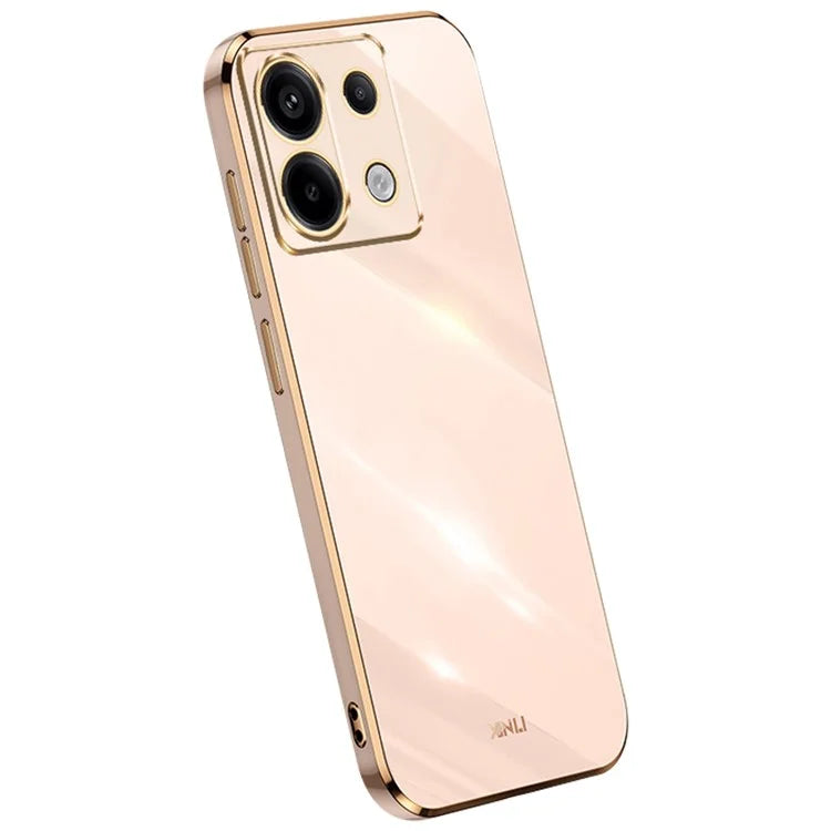 XINLI For Xiaomi Redmi Note 13 Pro 5G / Poco X6 5G Back Case Electroplating TPU Anti-scratch Phone Cover