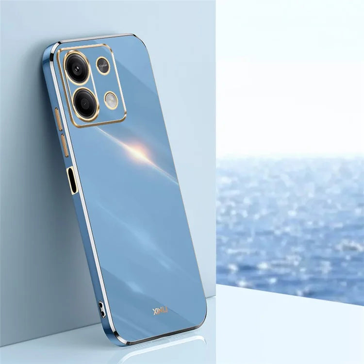 XINLI For Xiaomi Redmi Note 13 5G Case Electroplating TPU Shockproof Phone Cover Protector