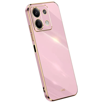 XINLI For Xiaomi Redmi Note 13 5G Case Electroplating TPU Shockproof Phone Cover Protector