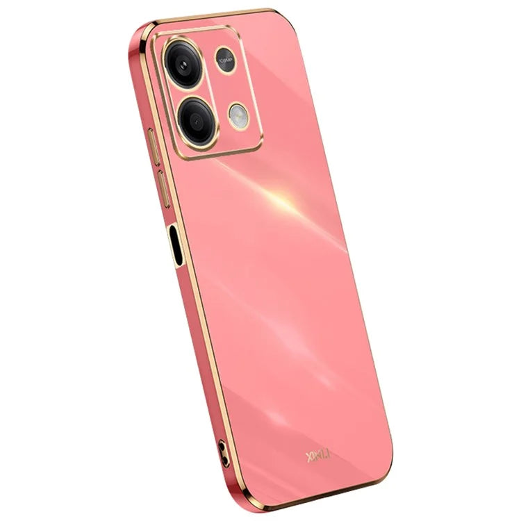 XINLI For Xiaomi Redmi Note 13 5G Case Electroplating TPU Shockproof Phone Cover Protector