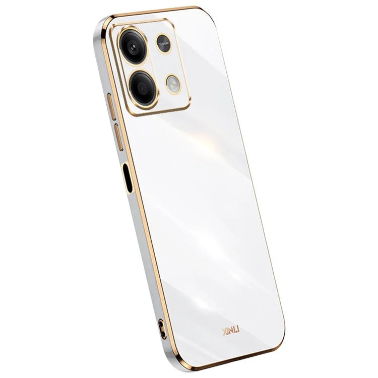 XINLI For Xiaomi Redmi Note 13 5G Case Electroplating TPU Shockproof Phone Cover Protector