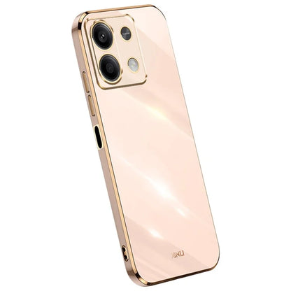 XINLI For Xiaomi Redmi Note 13 5G Case Electroplating TPU Shockproof Phone Cover Protector