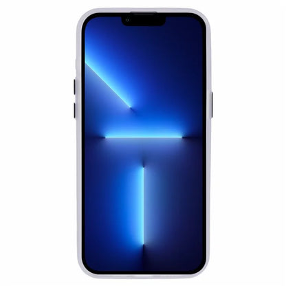 PP Series for iPhone 13 Pro IMD Phone Cover Magnetic Wireless Charging Case Metal Buttons