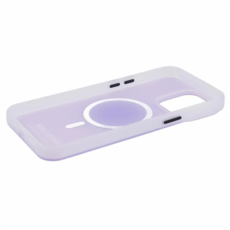 PP Series for iPhone 13 Pro IMD Phone Cover Magnetic Wireless Charging Case Metal Buttons