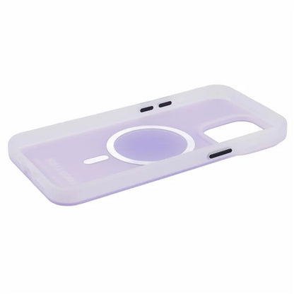 PP Series for iPhone 13 Pro IMD Phone Cover Magnetic Wireless Charging Case Metal Buttons