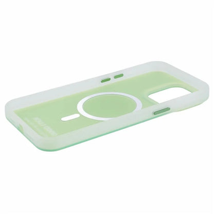 PP Series for iPhone 13 Pro IMD Phone Cover Magnetic Wireless Charging Case Metal Buttons