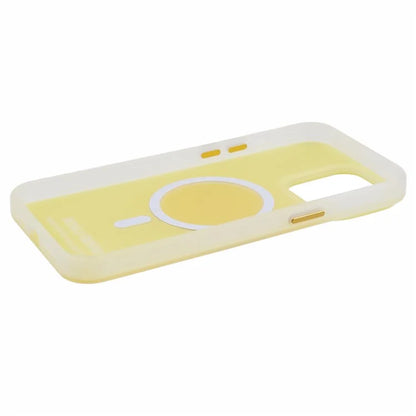 PP Series for iPhone 13 Pro IMD Phone Cover Magnetic Wireless Charging Case Metal Buttons