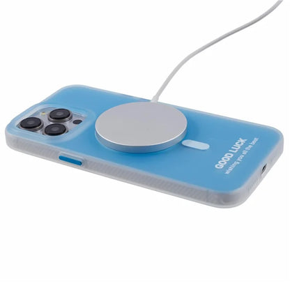 PP Series for iPhone 13 Pro IMD Phone Cover Magnetic Wireless Charging Case Metal Buttons