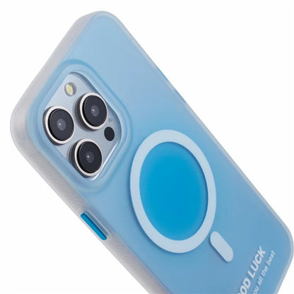 PP Series for iPhone 13 Pro IMD Phone Cover Magnetic Wireless Charging Case Metal Buttons
