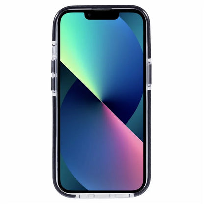 AR Series for iPhone 13 Phone Case TPU + Acrylic Phone Cover Colorful Frame