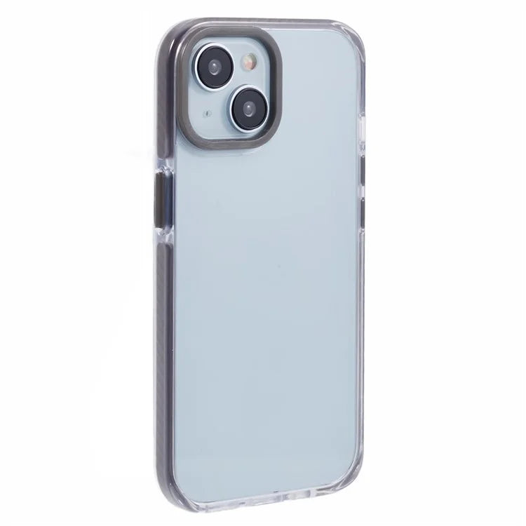 AR Series for iPhone 15 Plus Phone Case Colorful TPU Frame Acrylic Back Phone Cover