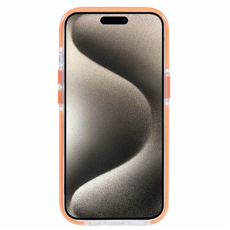 AR Series for iPhone 15 Case TPU + Acrylic Dual Color Anti-drop Phone Cover