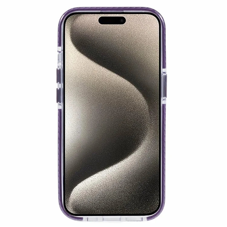 AR Series for iPhone 15 Case TPU + Acrylic Dual Color Anti-drop Phone Cover