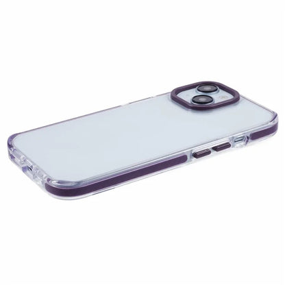 AR Series for iPhone 15 Case TPU + Acrylic Dual Color Anti-drop Phone Cover