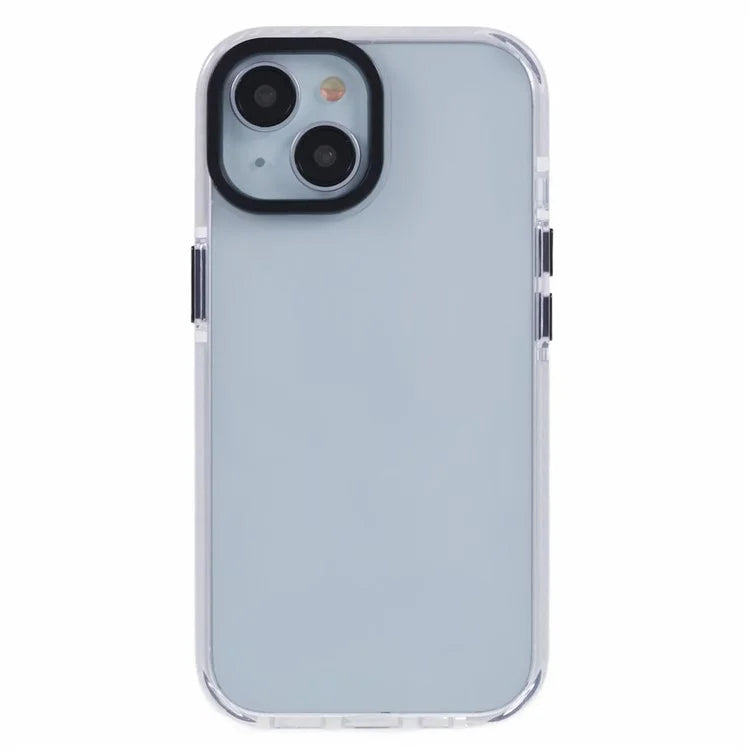 AR Series for iPhone 15 Case TPU + Acrylic Dual Color Anti-drop Phone Cover
