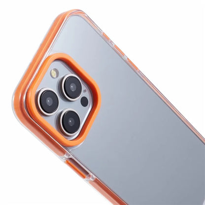 AR Series for iPhone 12 Pro Max Case TPU Frame Acrylic Back Cover Drop-proof Protection