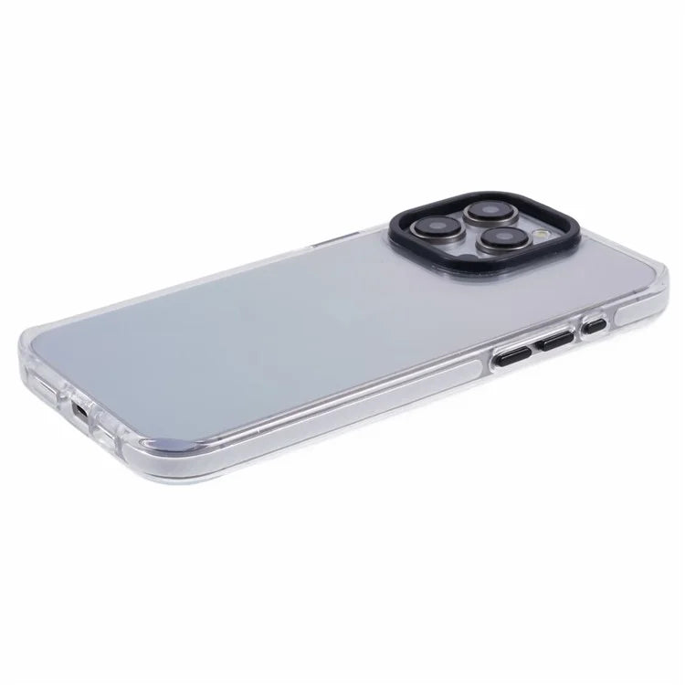 AR Series for iPhone 12 Pro Max Case TPU Frame Acrylic Back Cover Drop-proof Protection