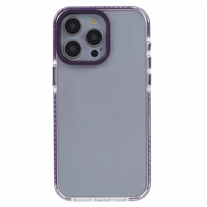 AR Series for iPhone 12 Pro Max Case TPU Frame Acrylic Back Cover Drop-proof Protection