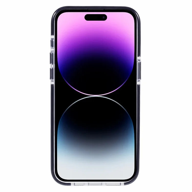 AR Series for iPhone 14 Pro Max Case TPU Frame Acrylic Back Anti-drop Cover