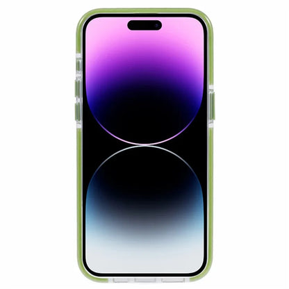 AR Series for iPhone 14 Pro Max Case TPU Frame Acrylic Back Anti-drop Cover