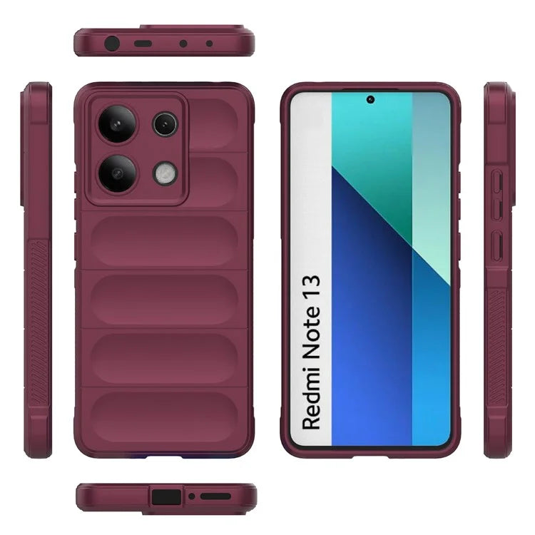 For Xiaomi Redmi Note 13 4G Phone Case TPU Rugged Protective Cover