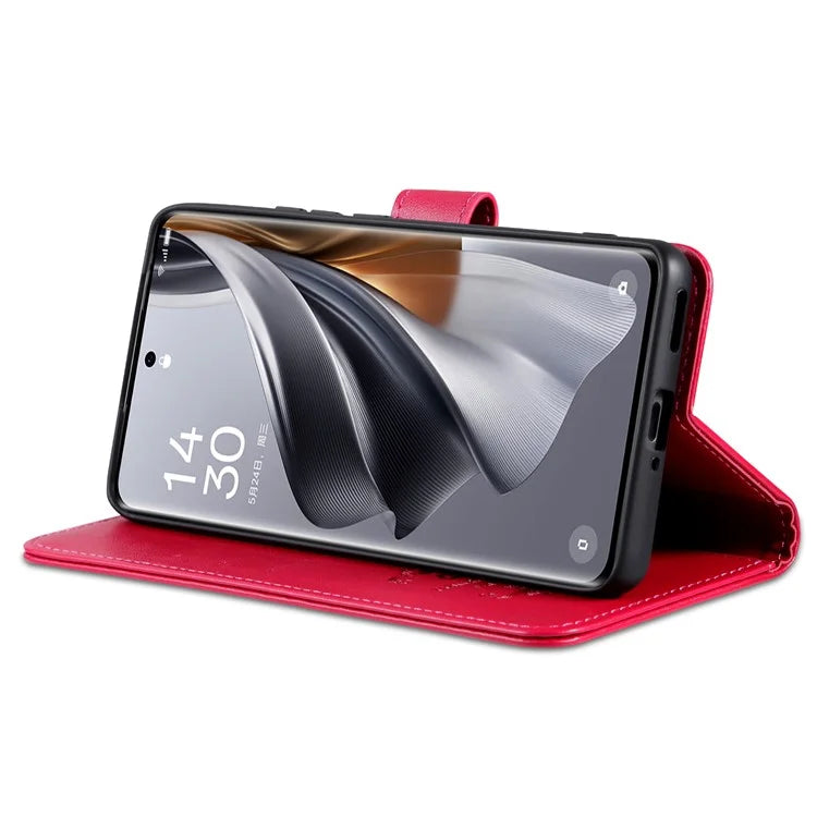 AZNS For Oppo Find X7 Ultra Leather Case Flip Wallet Phone Stand Shockproof Cover