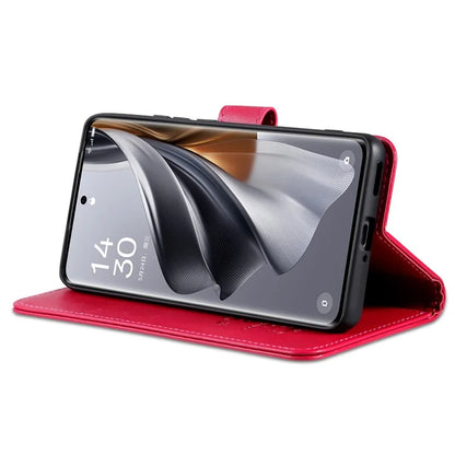 AZNS For Oppo Find X7 Ultra Leather Case Flip Wallet Phone Stand Shockproof Cover