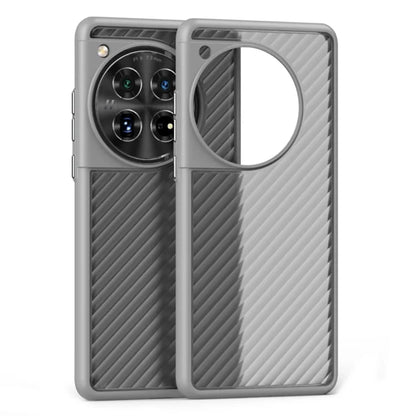For OnePlus 12 5G Case Twill Stripe PC + TPU Protective Phone Cover