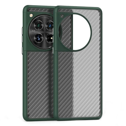 For OnePlus 12 5G Case Twill Stripe PC + TPU Protective Phone Cover