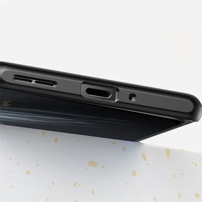 For OnePlus 12 5G Case Twill Stripe PC + TPU Protective Phone Cover