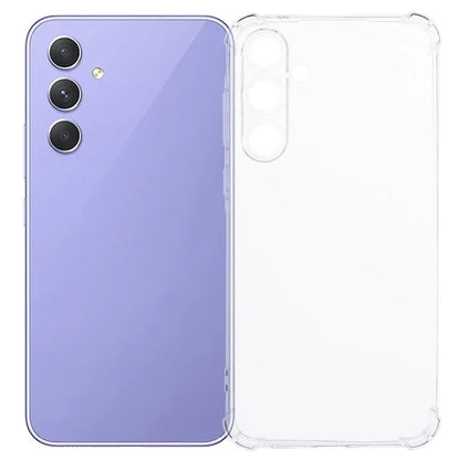For Samsung Galaxy A55 5G Clear Case Flexible TPU Smart Phone Cover