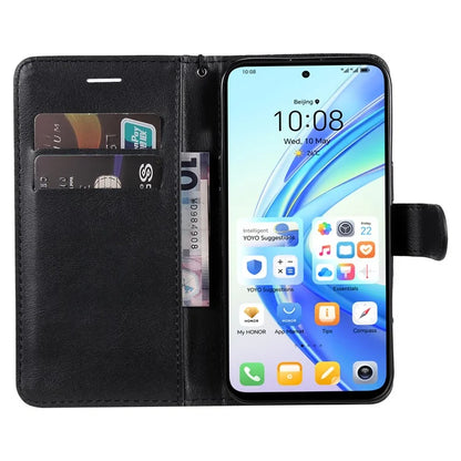 KT Leather Series-2 for Honor X7b 4G Leather Phone Case Solid Color Shockproof Cover