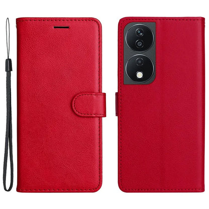 KT Leather Series-2 for Honor X7b 4G Leather Phone Case Solid Color Shockproof Cover