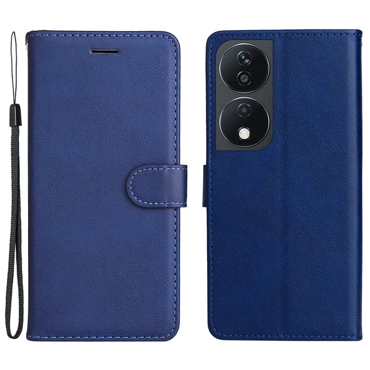 KT Leather Series-2 for Honor X7b 4G Leather Phone Case Solid Color Shockproof Cover