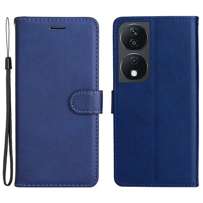 KT Leather Series-2 for Honor X7b 4G Leather Phone Case Solid Color Shockproof Cover