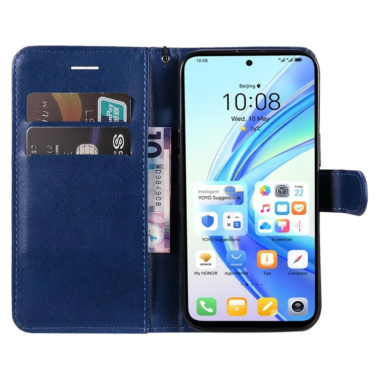 KT Leather Series-2 for Honor X7b 4G Leather Phone Case Solid Color Shockproof Cover