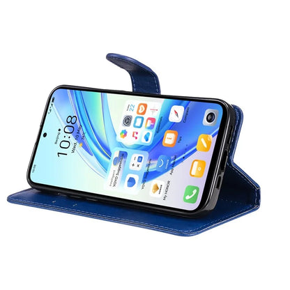KT Leather Series-2 for Honor X7b 4G Leather Phone Case Solid Color Shockproof Cover