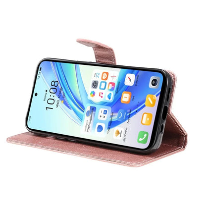 KT Leather Series-2 for Honor X7b 4G Leather Phone Case Solid Color Shockproof Cover