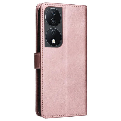 KT Leather Series-2 for Honor X7b 4G Leather Phone Case Solid Color Shockproof Cover