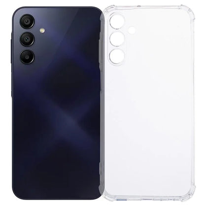 For Samsung Galaxy A15 4G / A15 5G TPU Case Enhanced Four Corner Clear Phone Shell