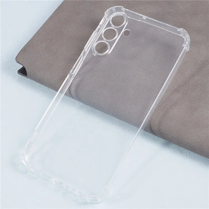 For Samsung Galaxy A15 4G / A15 5G TPU Case Enhanced Four Corner Clear Phone Shell