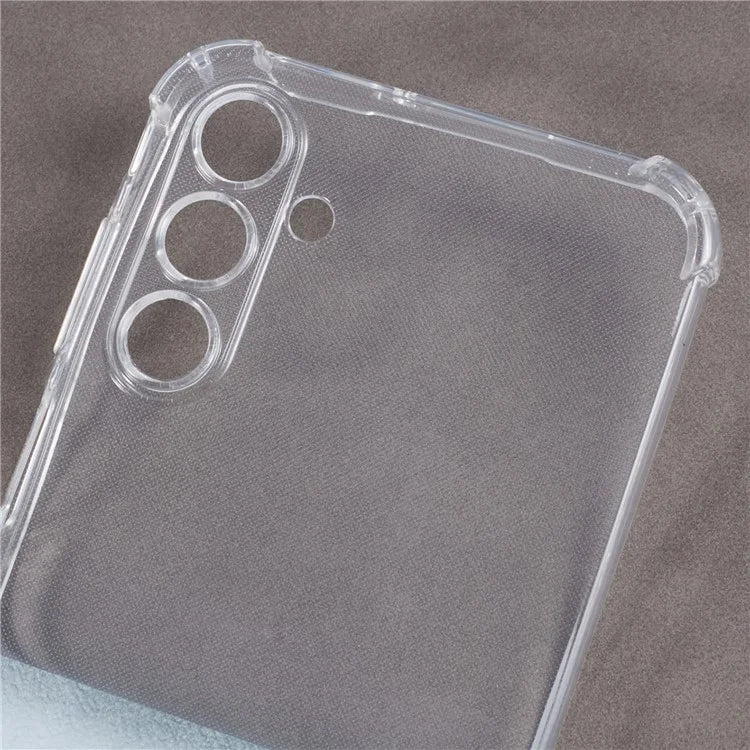 For Samsung Galaxy A15 4G / A15 5G TPU Case Enhanced Four Corner Clear Phone Shell