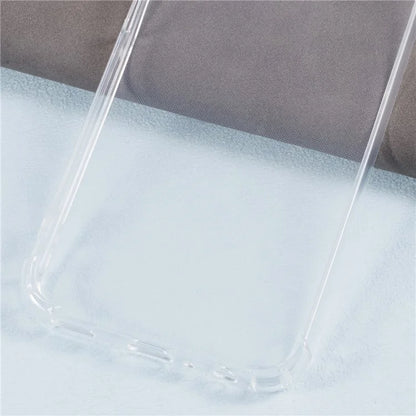 For Samsung Galaxy A24 4G (162.1 x 77.6 x 8.3mm) Clear Case Enhanced Four Corner TPU Protective Cover