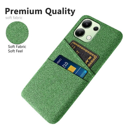 For Xiaomi Redmi Note 13 4G Phone Case Hard Protective Cover with Dual Card Holder