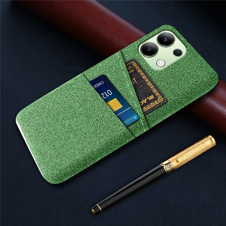For Xiaomi Redmi Note 13 4G Phone Case Hard Protective Cover with Dual Card Holder