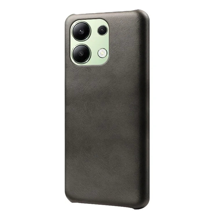 For Xiaomi Redmi Note 13 4G Phone Case Calf Textured Cushion Protective Cover