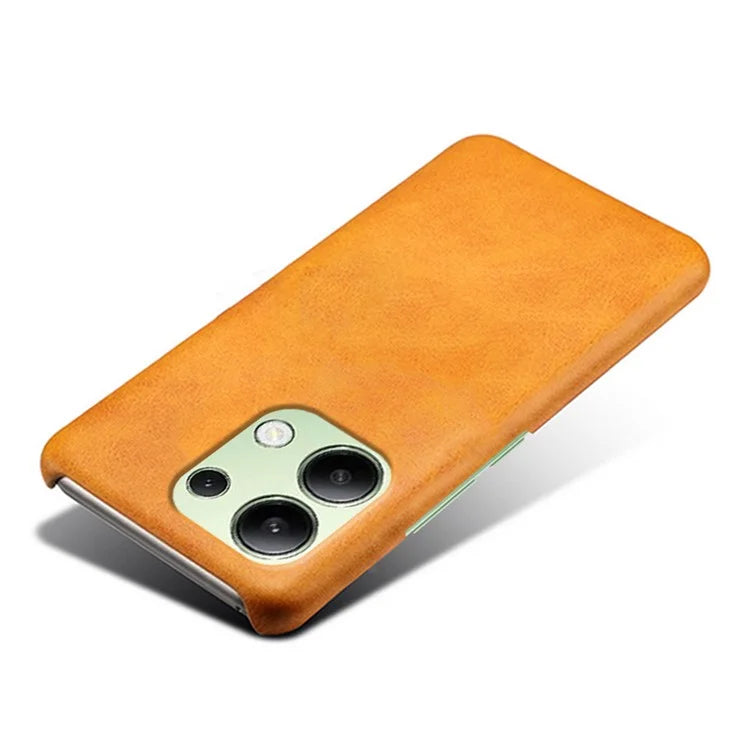For Xiaomi Redmi Note 13 4G Phone Case Calf Textured Cushion Protective Cover