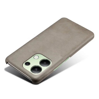 For Xiaomi Redmi Note 13 4G Phone Case Calf Textured Cushion Protective Cover