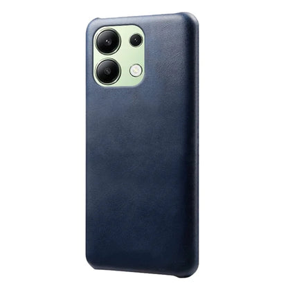 For Xiaomi Redmi Note 13 4G Phone Case Calf Textured Cushion Protective Cover